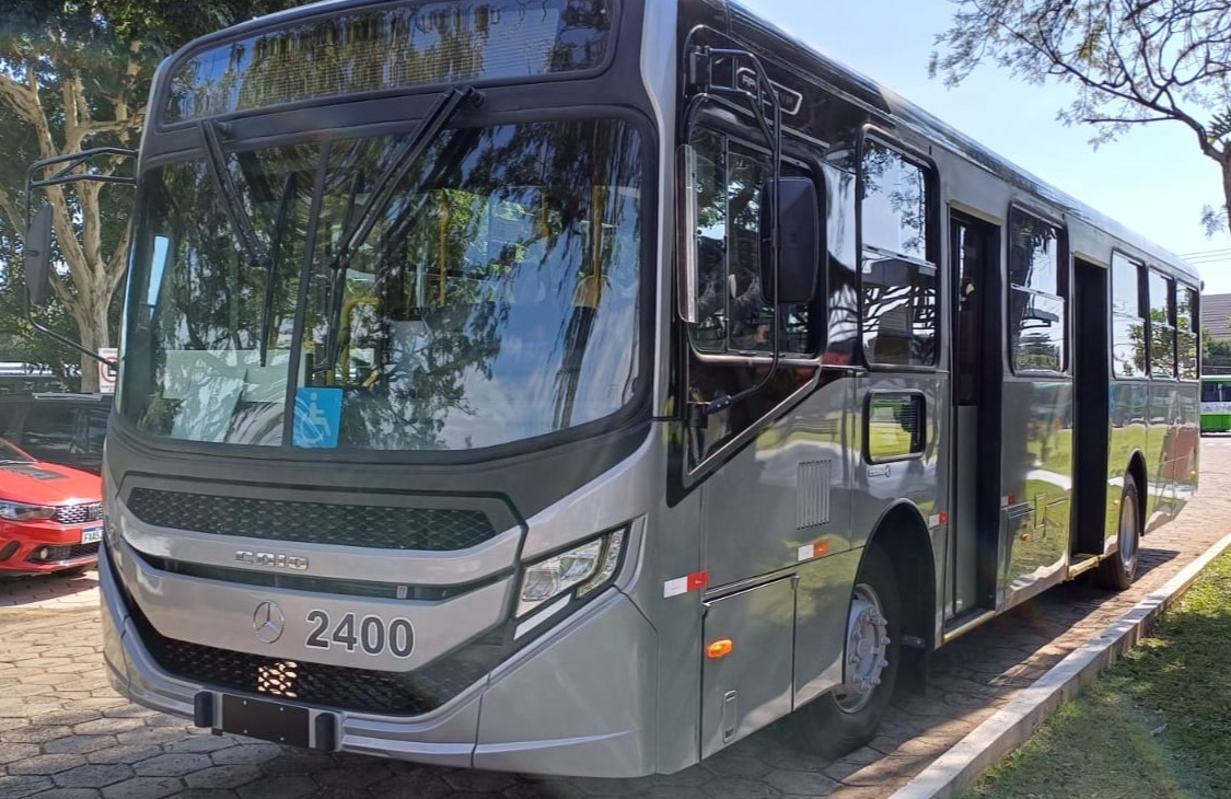Divulgação/Emdec Os dez veículos novos começaram a operar hoje, quarta-feira, dia 30/7