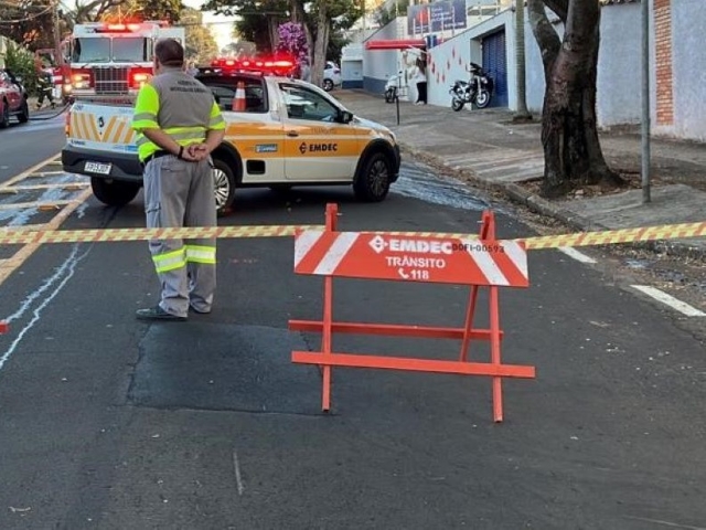 Agentes de mobilidade urbana vão sinalizar o local e orientar condutores