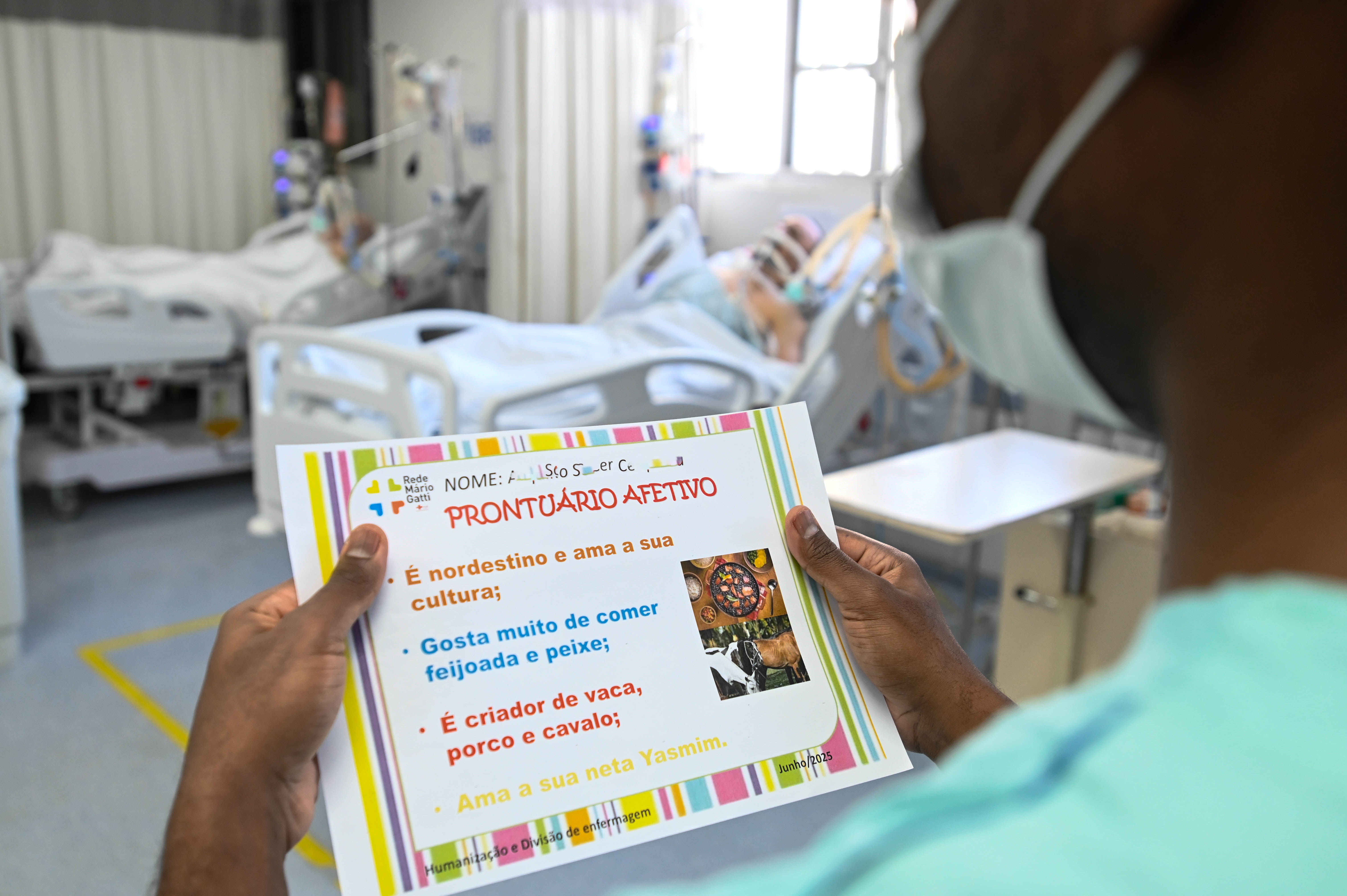 "É nordestino e ama a sua cultura", diz prontuário afetivo de paciente da Rede Gatti 