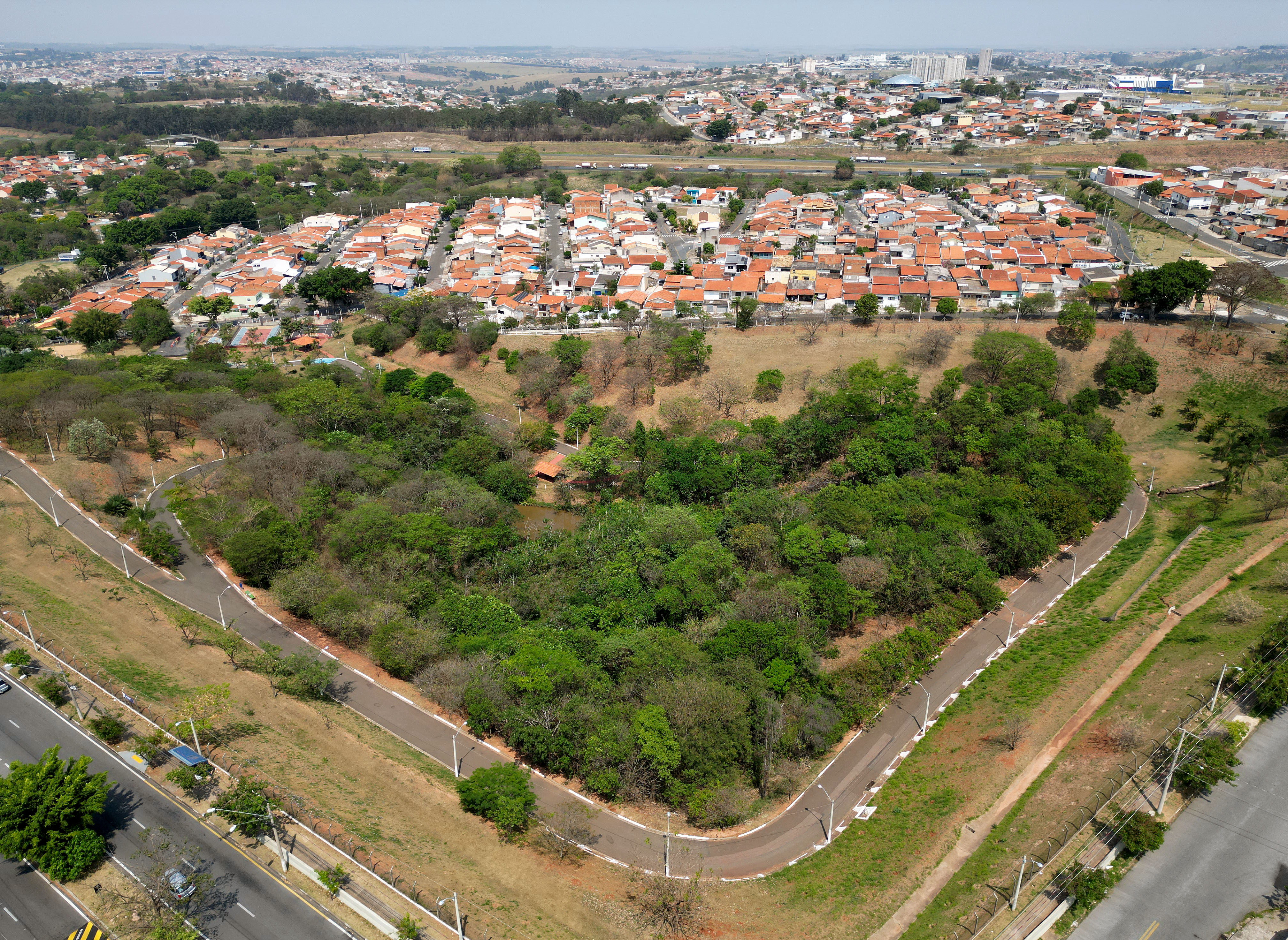 Parque Luciano do Vale, na Vila União: medida foi definida pela Prefeitura em janeiro do ano passado, para prevenir acidentes