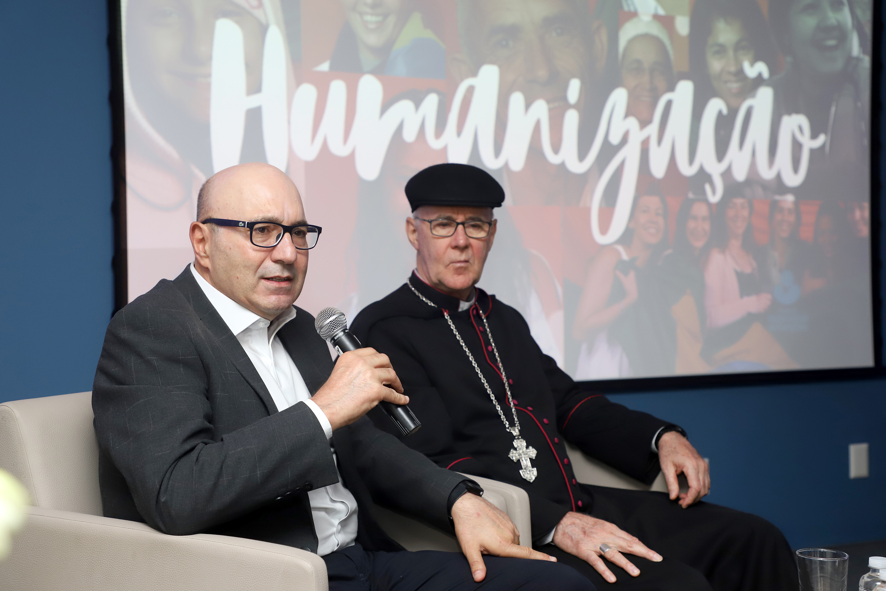 Prefeito ressaltou a importância do cuidado humanizado não só com os pacientes, mas também com os profissionais da saúde