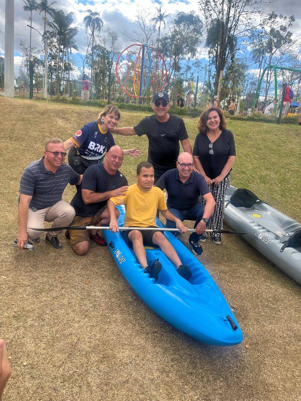 A presença do prefeito e de ativistas ligados à causa ampliou a visibilidade da ação