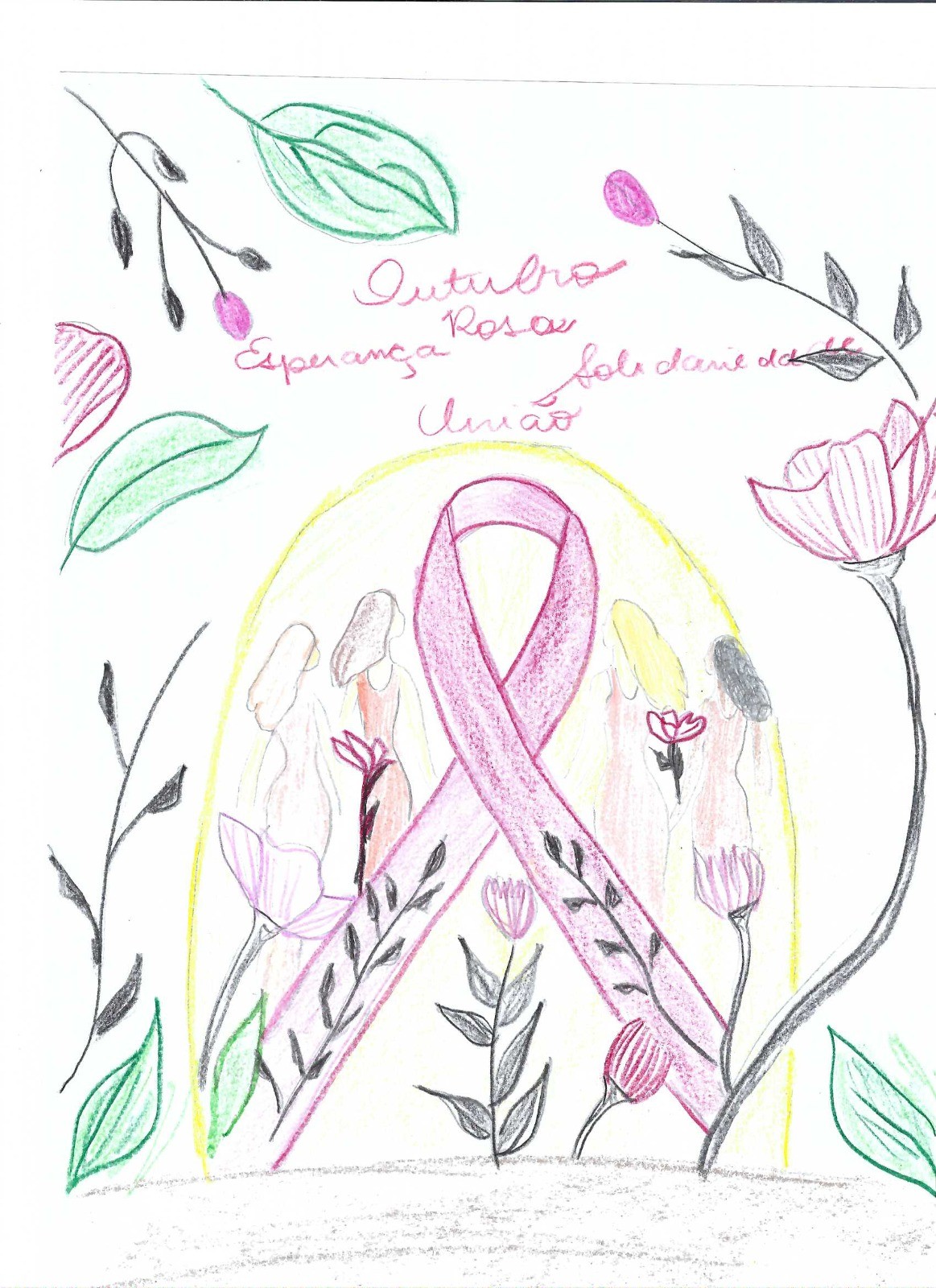 Divulgação "Outubro Rosa, solidariedade, união e esperança": 2º lugar no último concurso