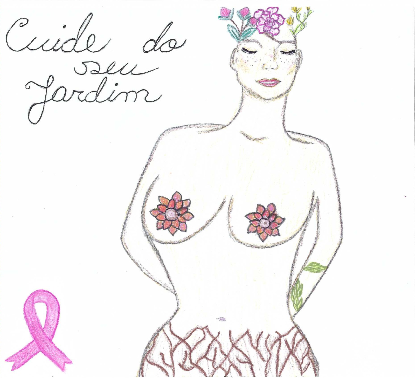 Divulgação "Cuide do seu jardim", desenho que ficou em 1º lugar no ano passado
