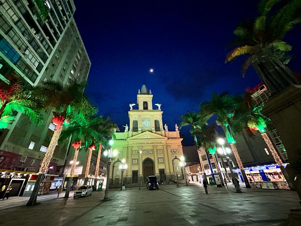 Decoração da Praça da Catedral