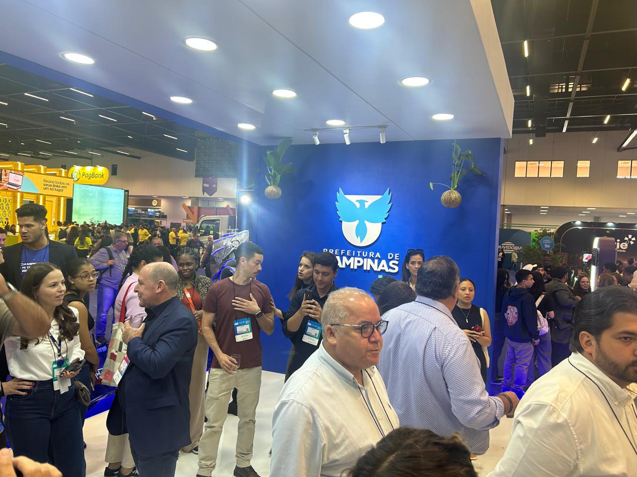 Estande da cidade chamou a atenção 