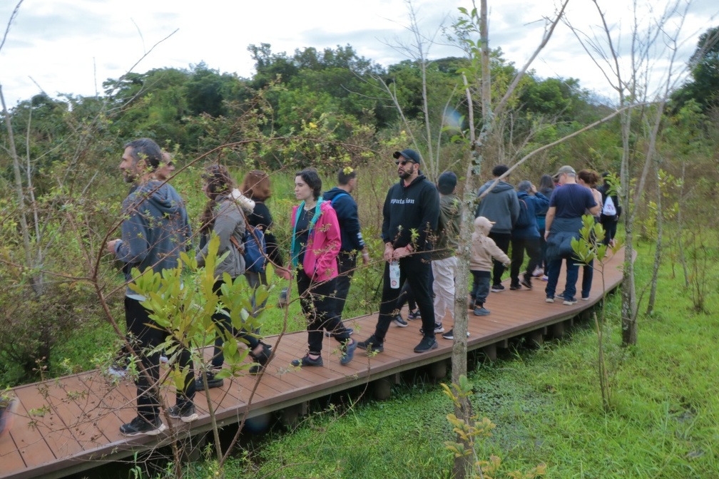 Firmino Piton/PMC Após a apresentação, os visitantes terão a oportunidade de realizar uma caminhada leve autoguiada