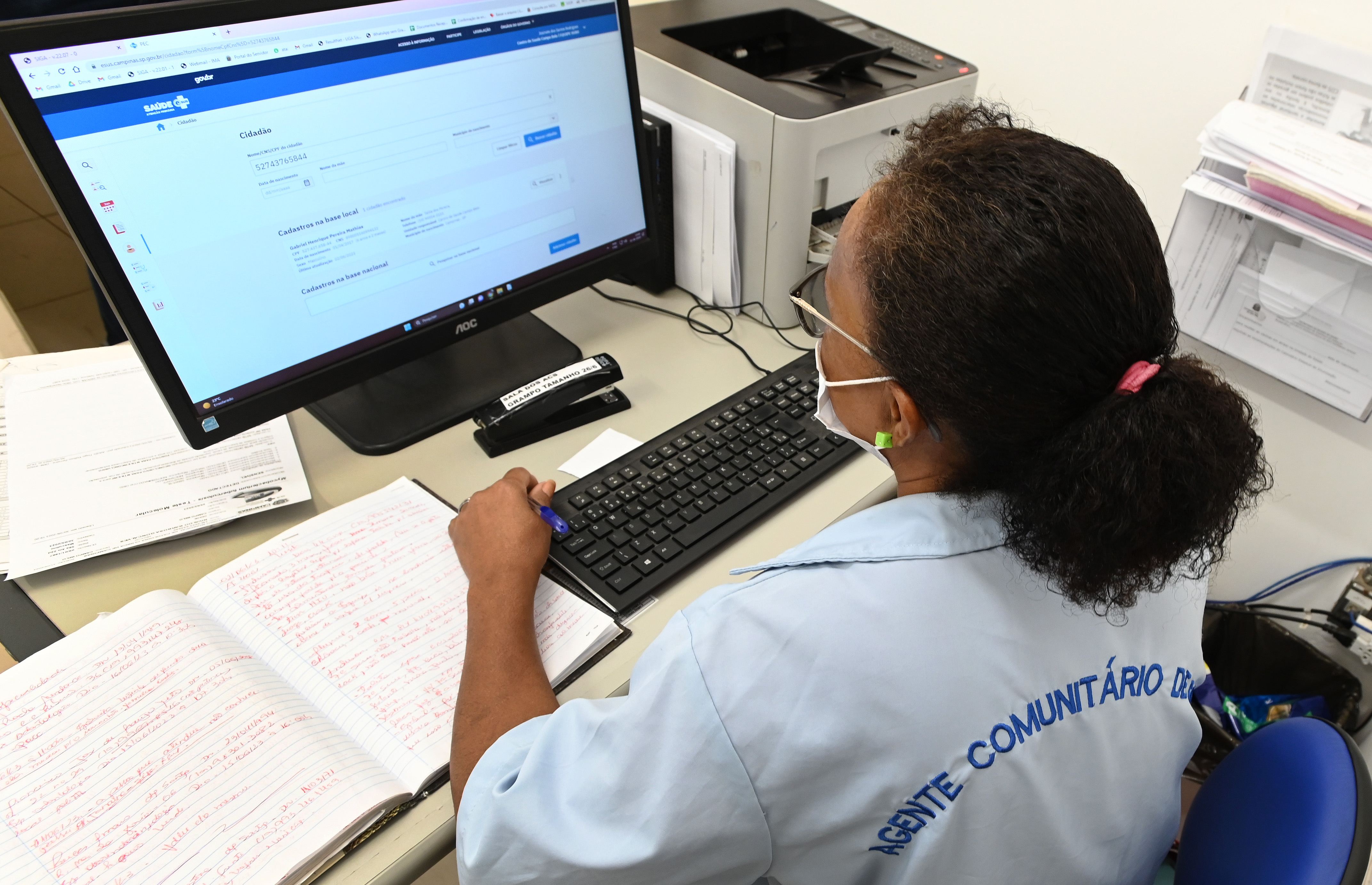 Agente comunitário de saúde: várias convocações