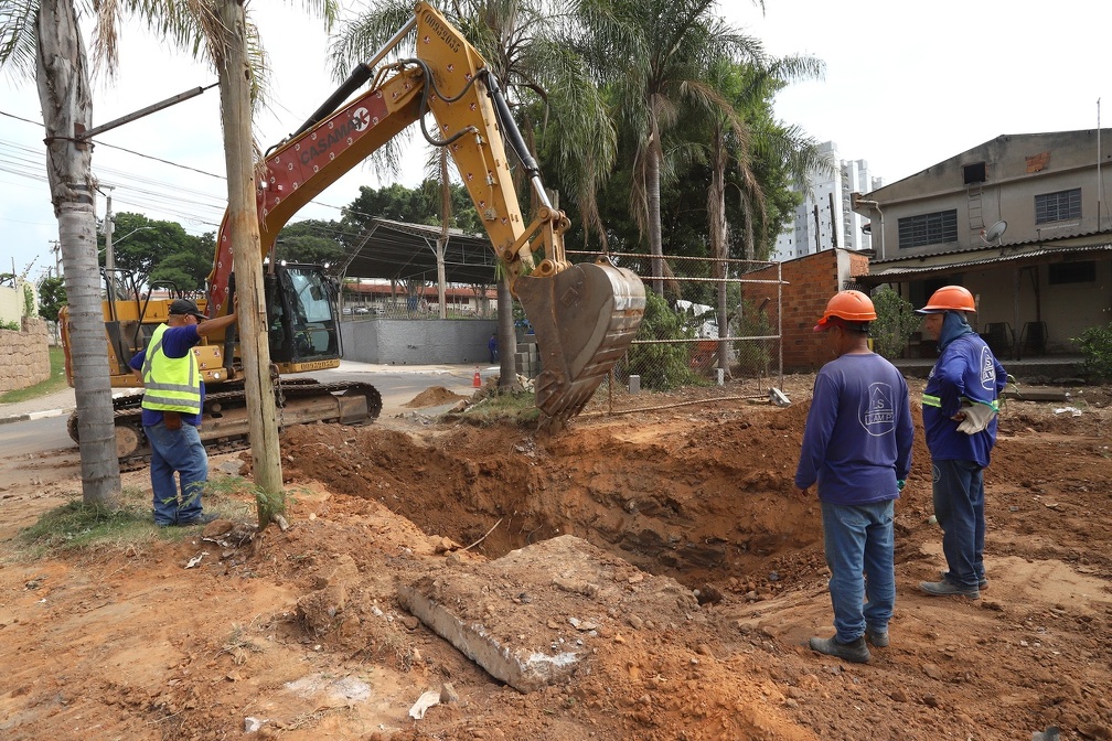 Trabalho deve seguir até o fim da próxima semana.
