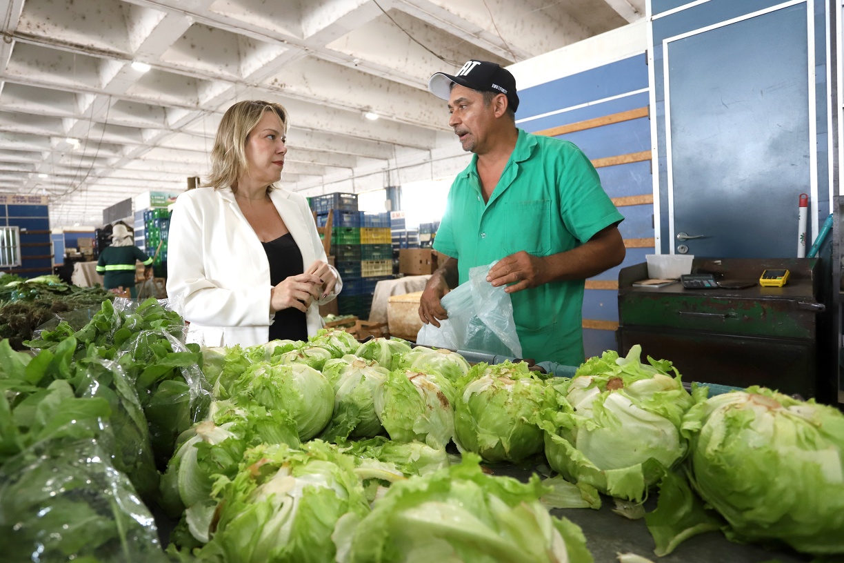 A presidente da Ceasa Campinas, Walquyria Majeveski, destacou importância da parceria para conectar entreposto às melhores práticas do mercado