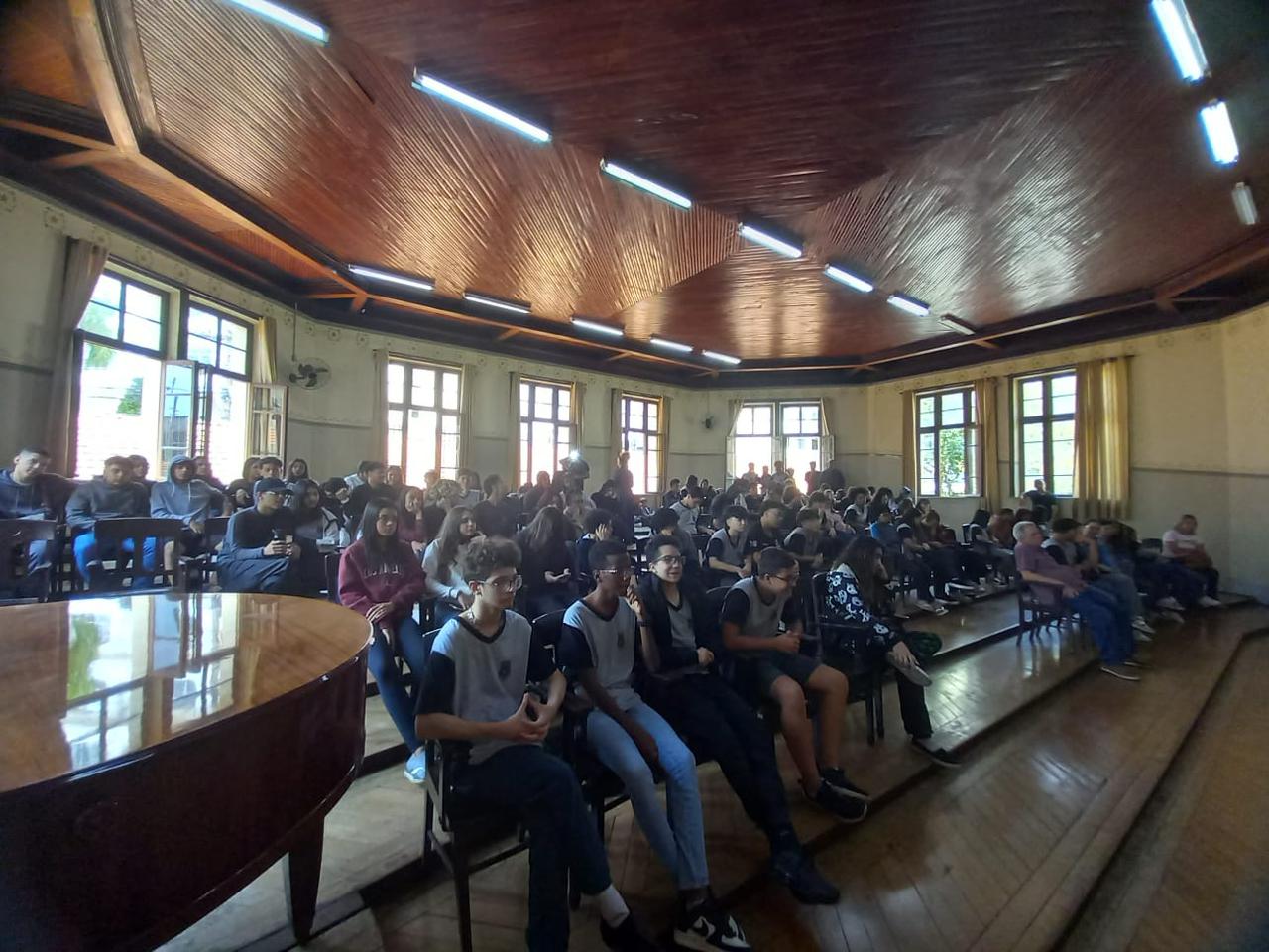 Divulgação Atividade teve como tema central os riscos do tabagismo entre crianças e adolescentes