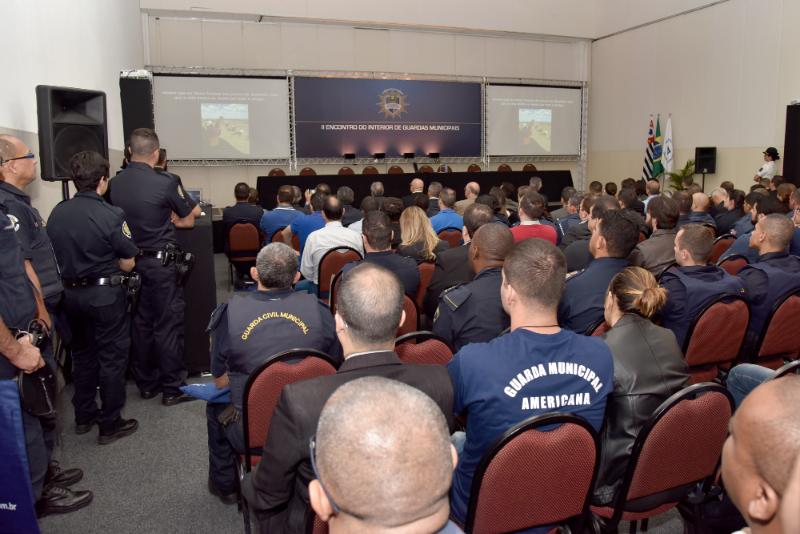 Na edição de 2018, a última realizada, evento teve a participação de 102 guardas municipais de sete Estados e mais de mil pessoas circulando pelo local diariamente