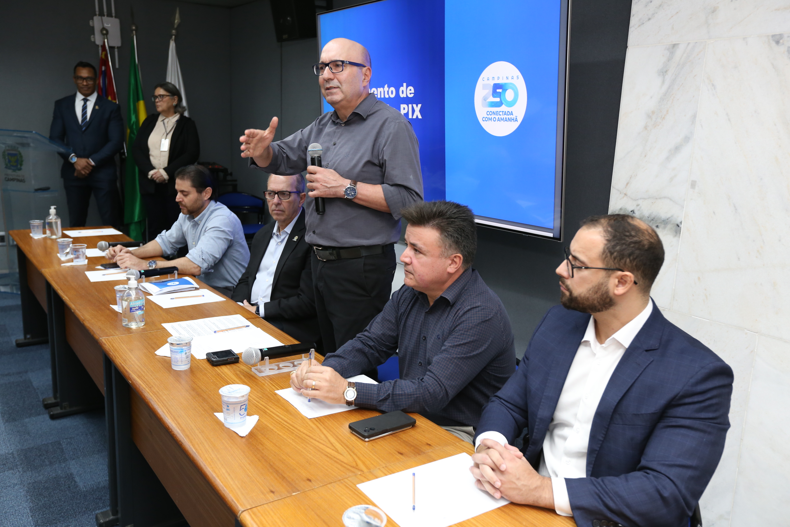 Anúncio foi feito pelo prefeito Dário Saadi, em evento na Sala Azul