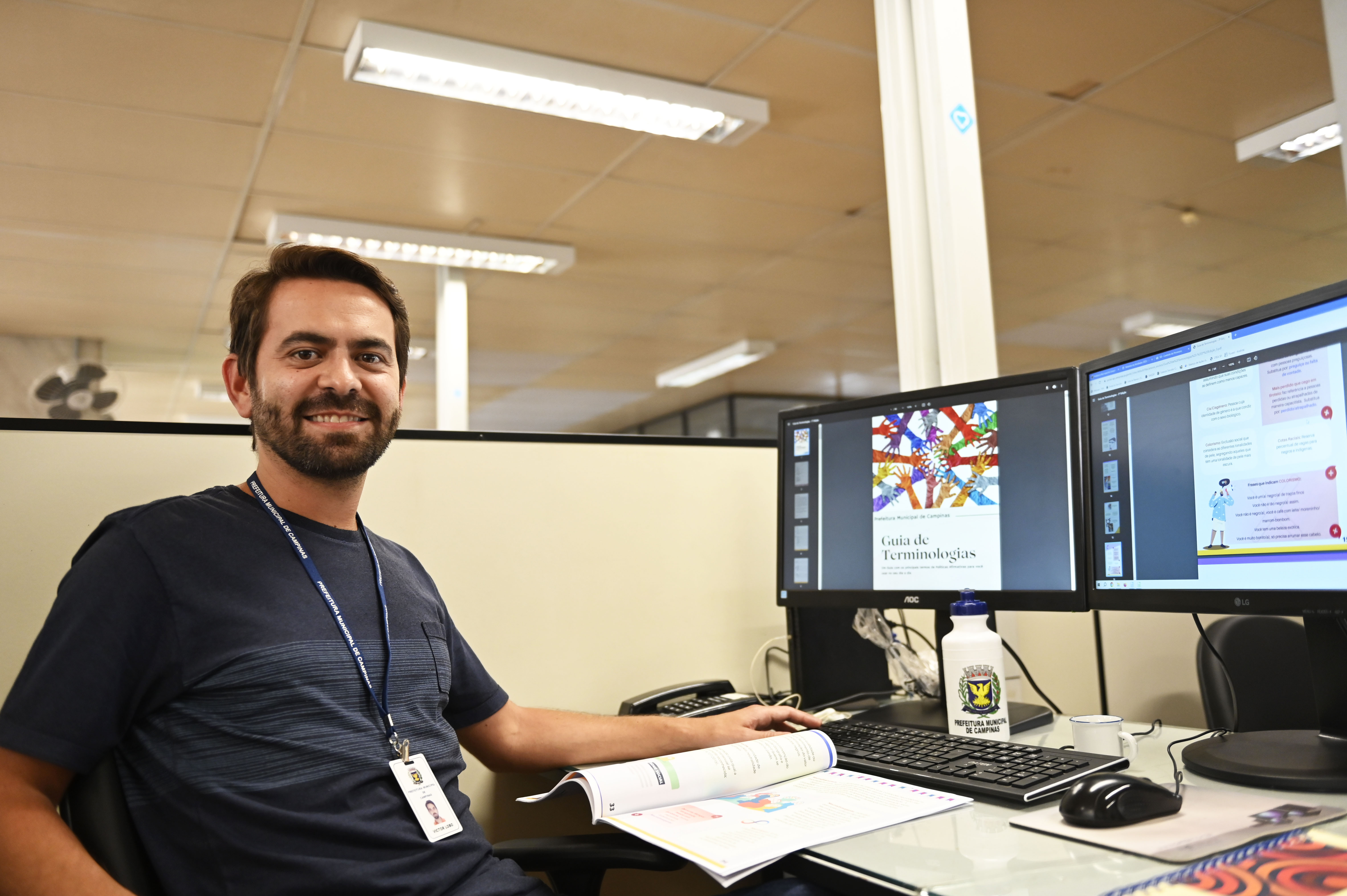 Divulgação/PMC O coordenador do GentiLab (Laboratório de Inovação em Gestão de Pessoas da Prefeitura de Campinas), Victor Lobo, vai representar Campinas no evento