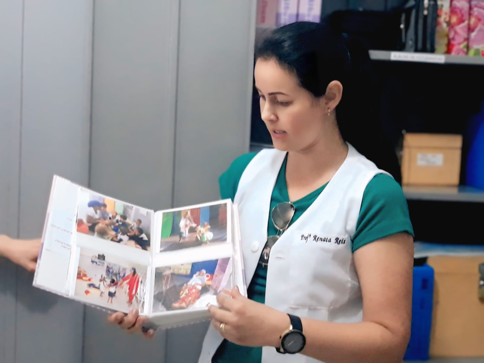 Divulgação/PMC Iniciativa envolve alunos, professores e comunidade em projetos de registro, catalogação e organização de acervos
