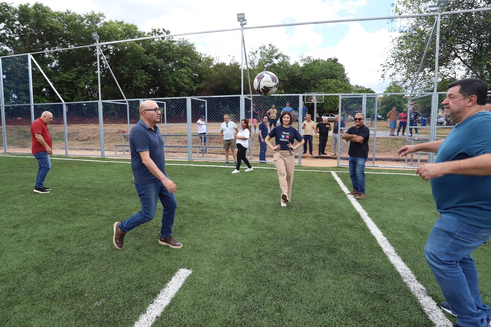 Prefeito reforçou que o novo espaço traz mais qualidade de vida para os moradores