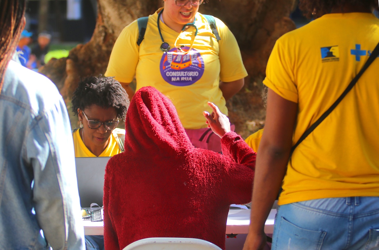 Equipe realizou encaminhamentos para diversos serviços, como o Consultório na Rua 