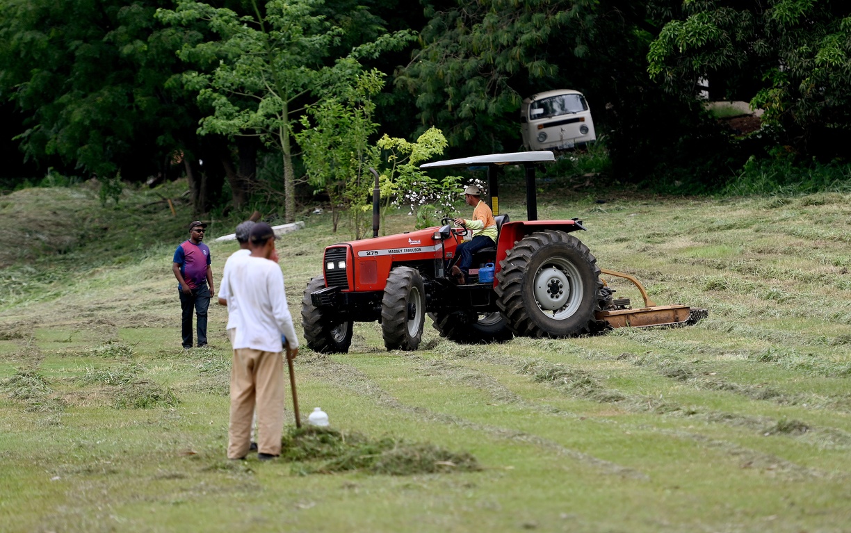 Reforço de mão de obra de reeducandos é fundamental para serviços de manutenção