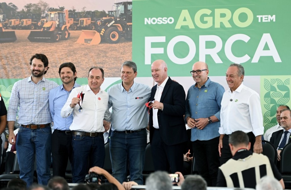 Carlos Bassan Governador Tarcísio de Freitas veio a Campinas para o evento de entrega dos equipamentos
