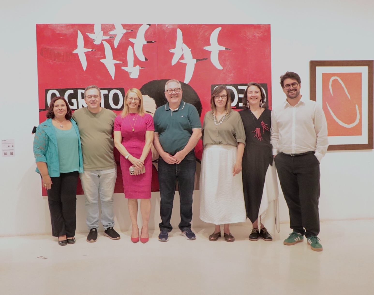 Firmino Piton Evento de abertura contou com autoridades e artistas