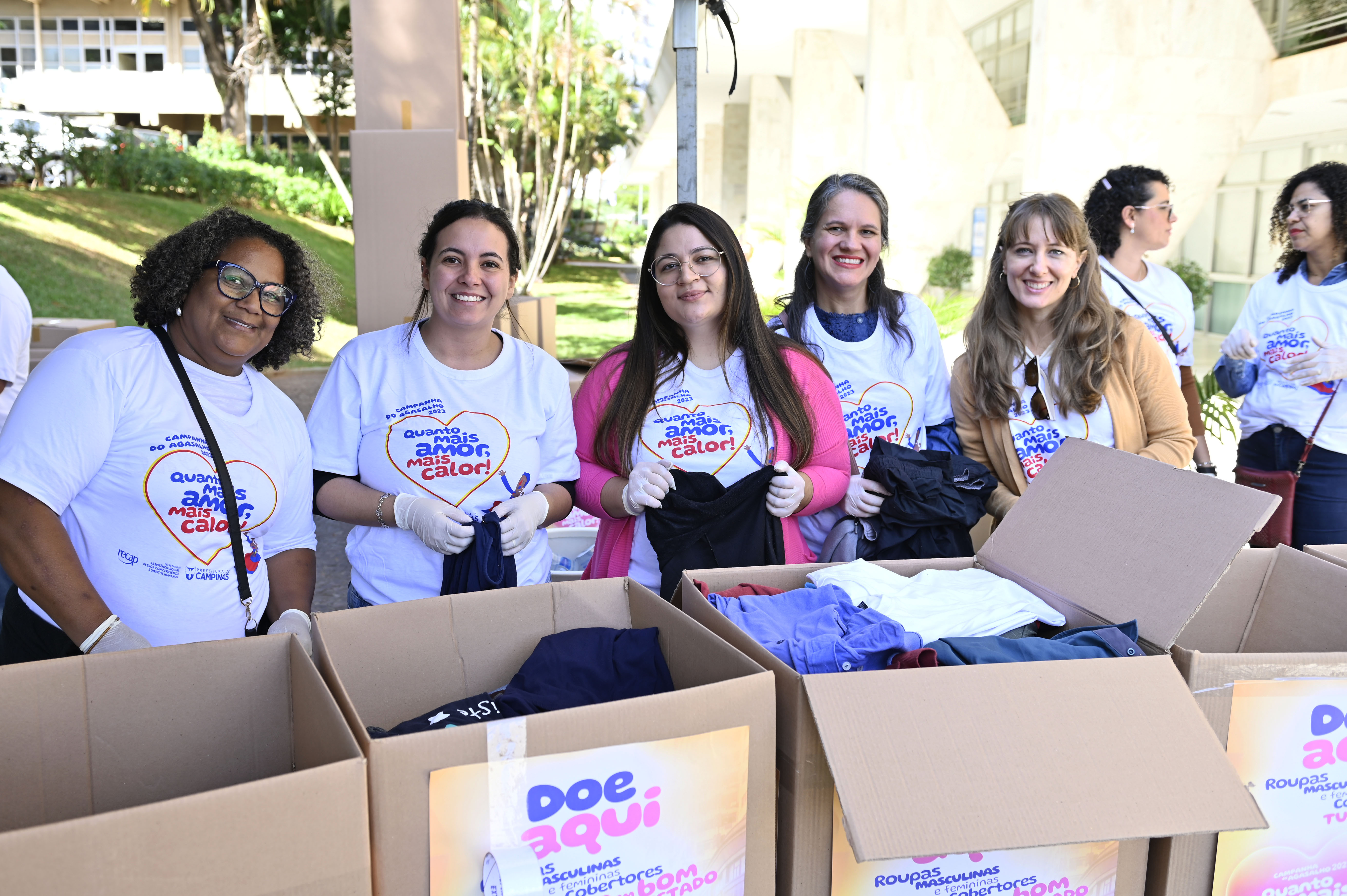 Objetivo é mapear os servidores que atuam em ações de solidariedade ou como voluntários