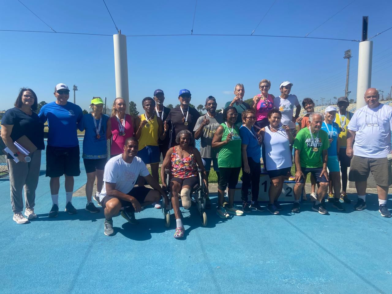 Atletas mostraram disposição, técnica e espírito esportivo mesmo sob o forte calor da metrópole