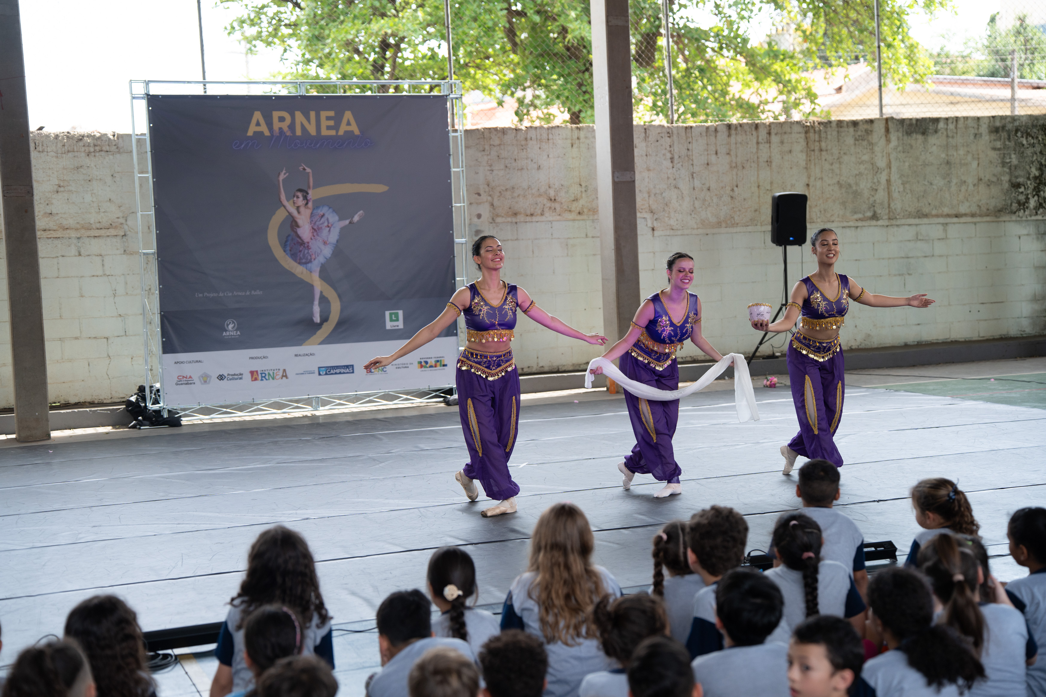 Divulgação/Giancarlo Gianelli A dança e o bate-papo com os artistas reforçam a importância da cultura