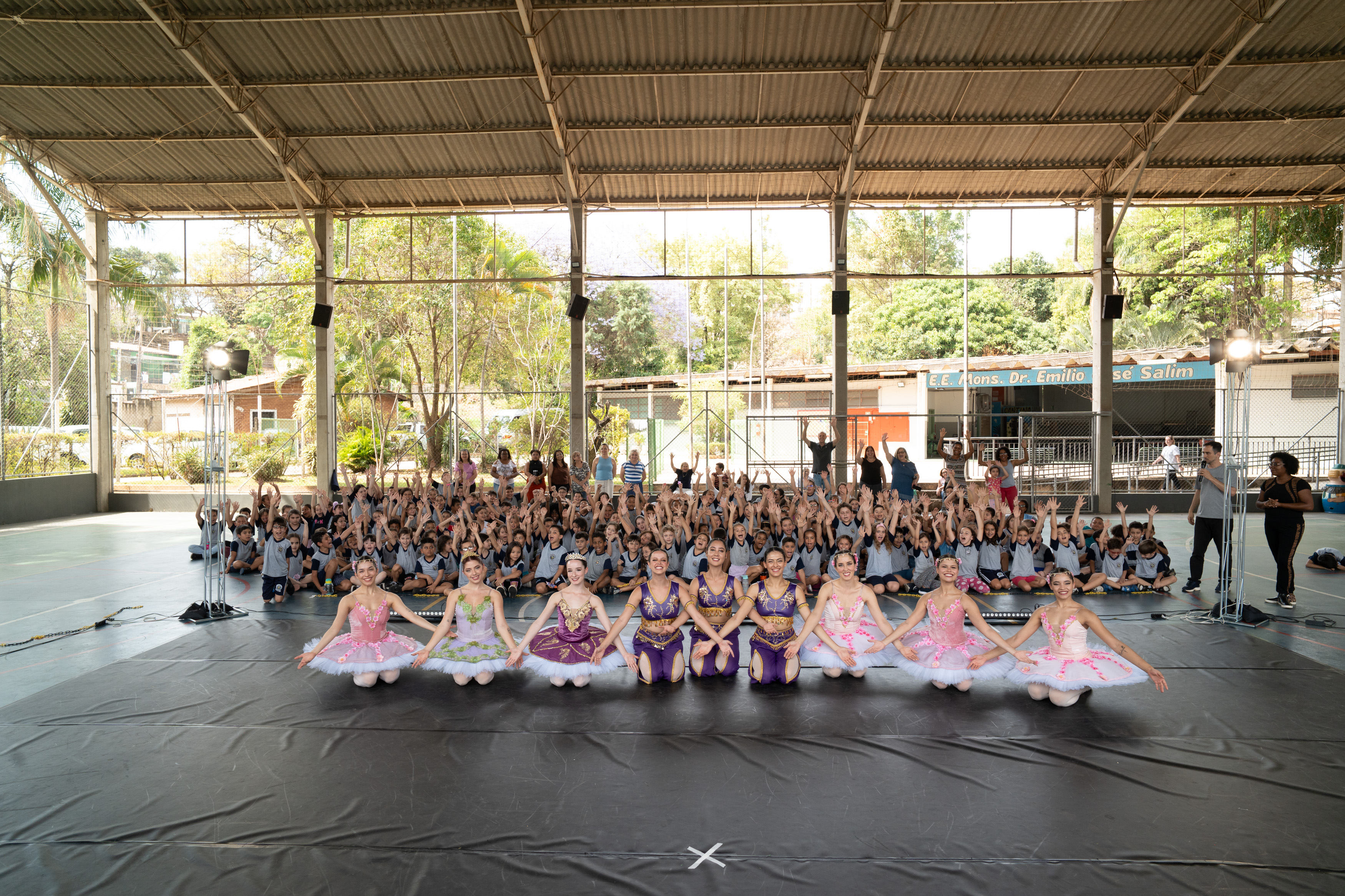 Divulgação/Giancarlo Gianelli O espetáculo mescla a bagagem clássica com a coreografia atual inspirada no Oriente Médio