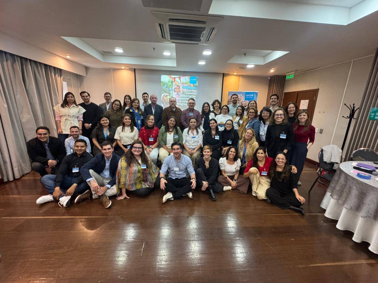 Representantes das cidades que participaram do workshop