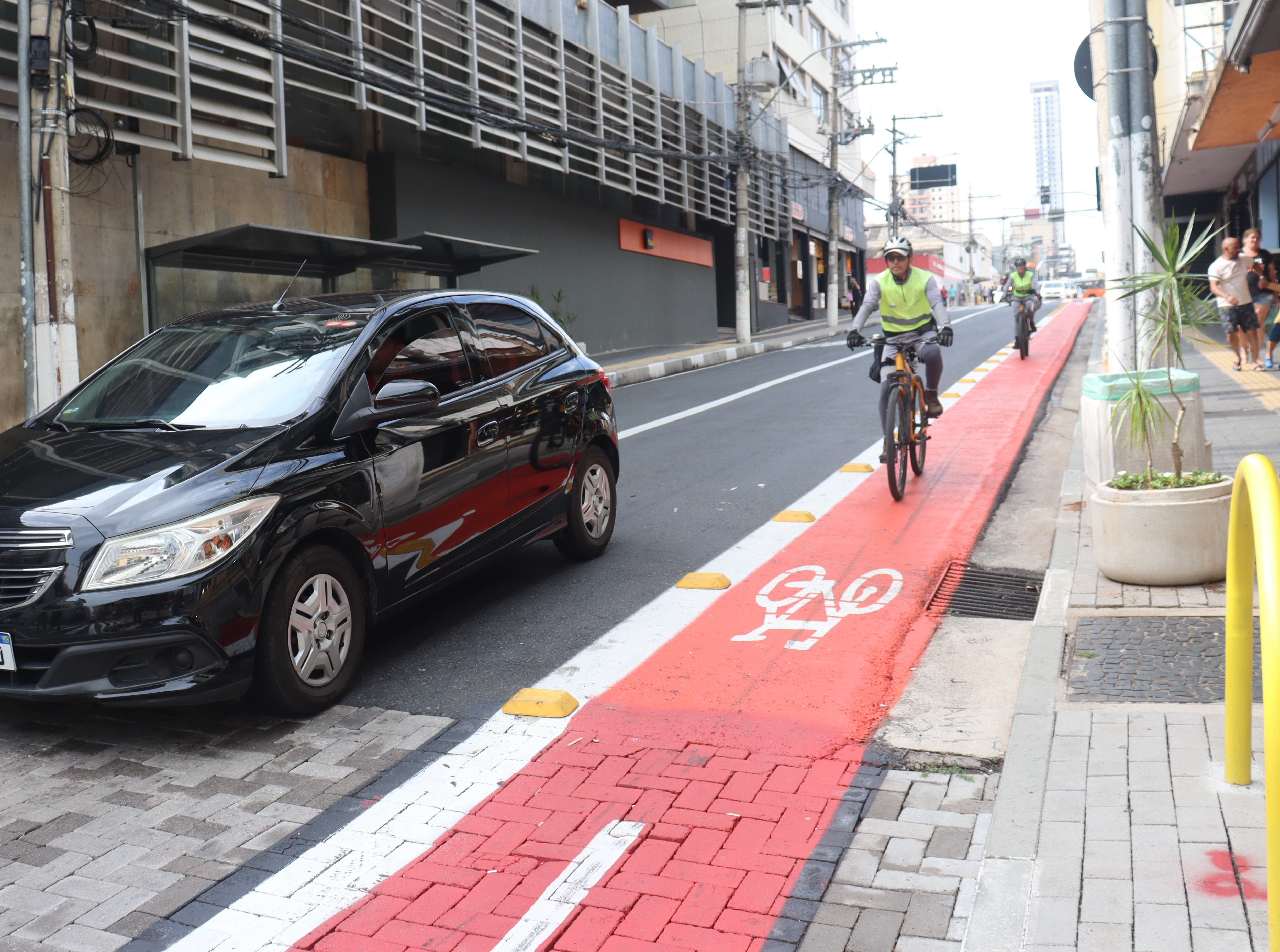 Esforços incluem rotas mais seguras para ciclistas      
