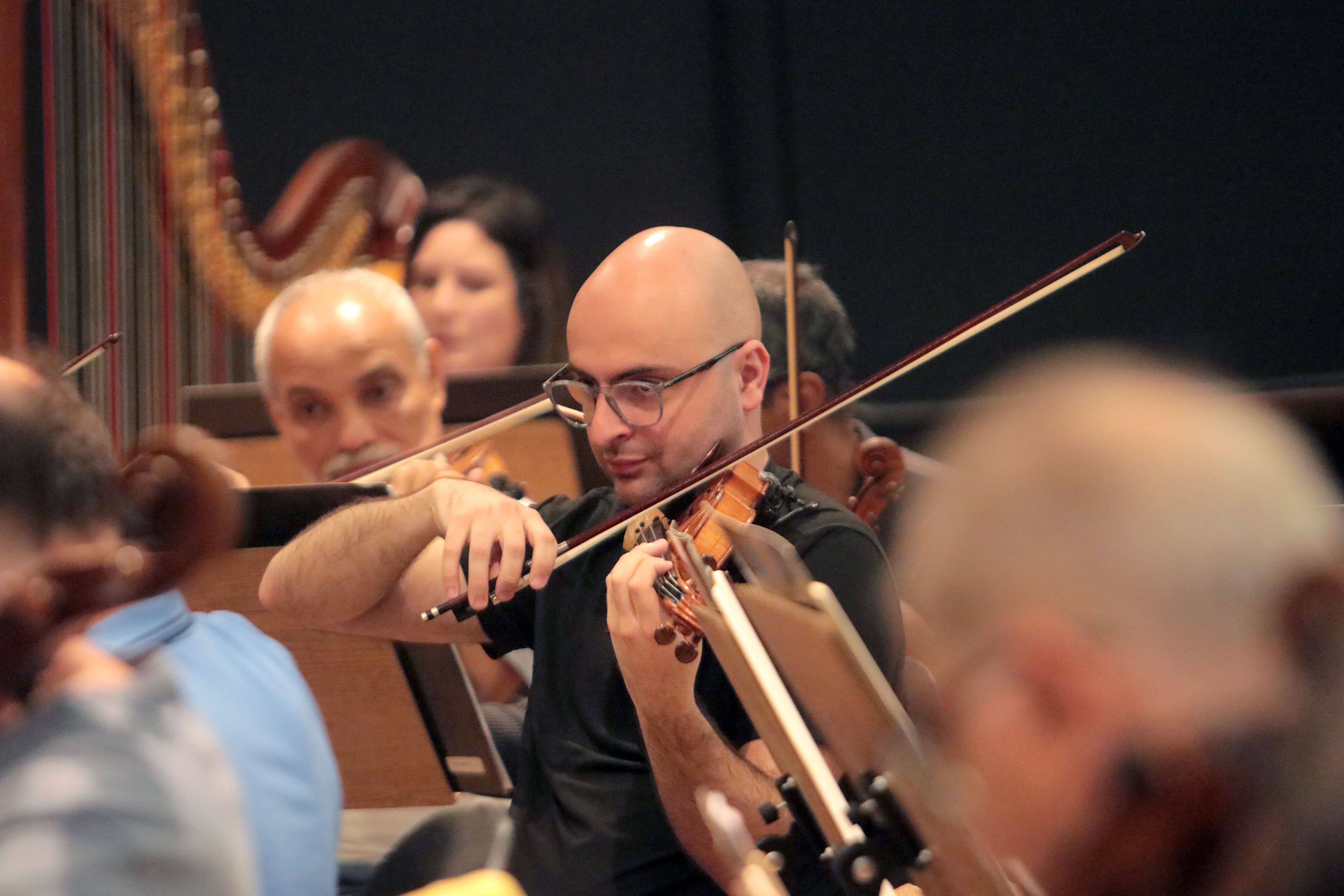 Músicos seguem ensaiando no CCC para os próximos concertos