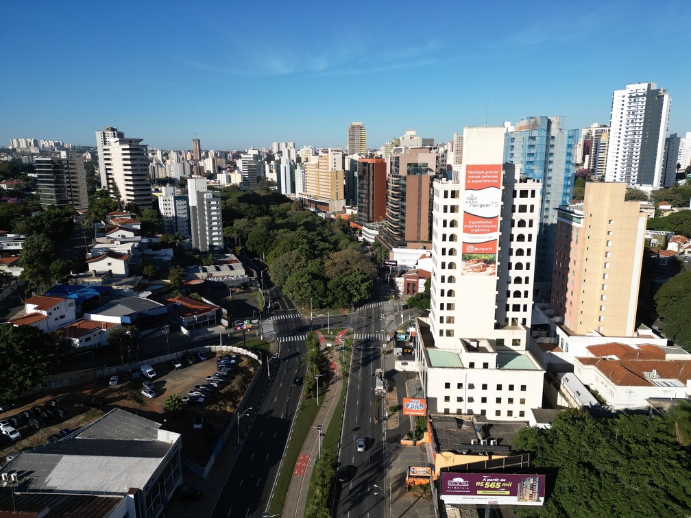 Carlos Bassan/Arquivo PMC Reservatório vai ocupar área da Praça Ralph Stettinger, na avenida Norte Sul