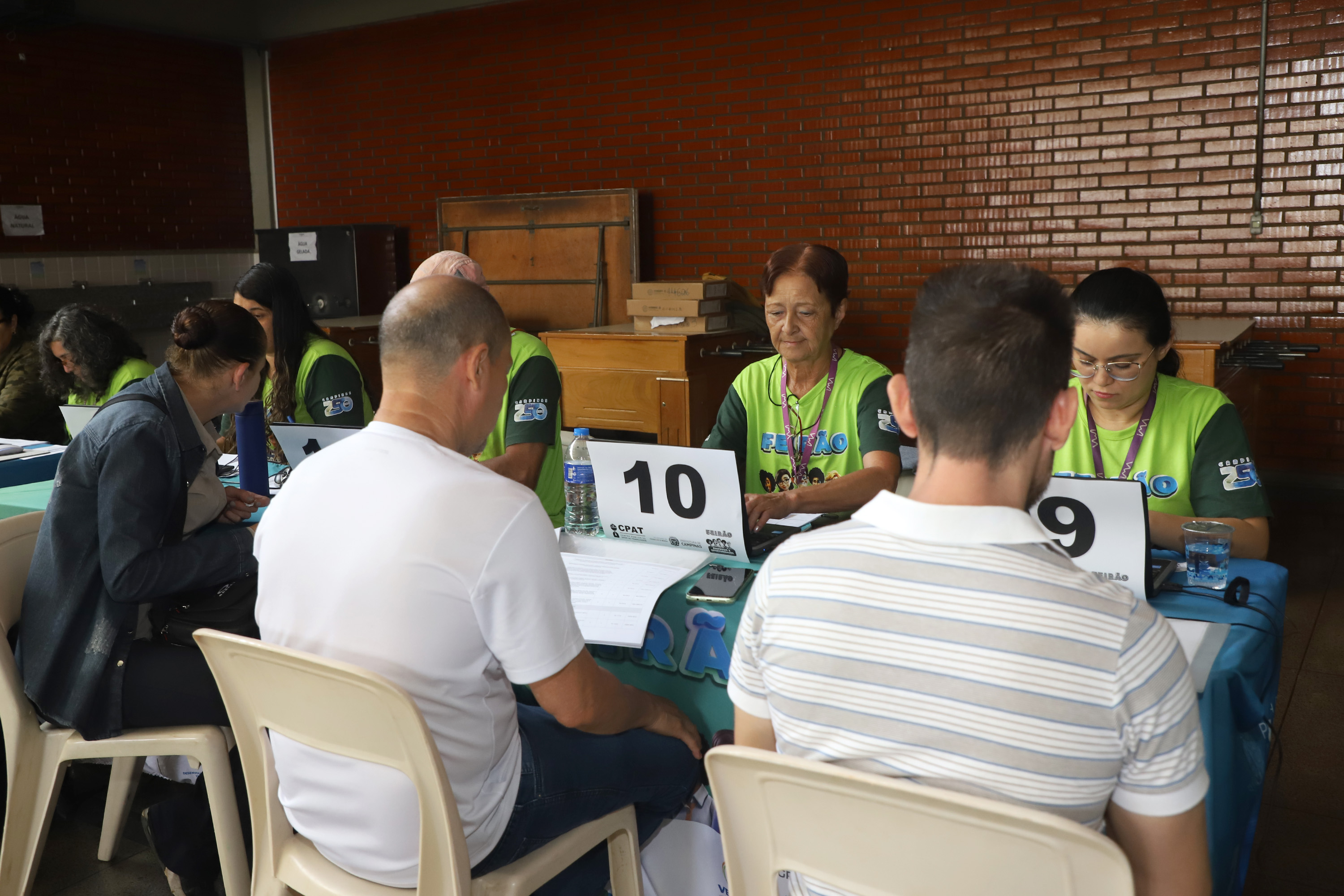 Equipes do CPAT realizaram triagem, orientação e encaminhamento conforme o perfil de cada participante