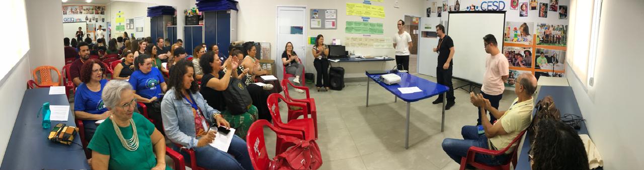 Este foi o quinto encontro com Organizações da Sociedade Civil (OSCs)