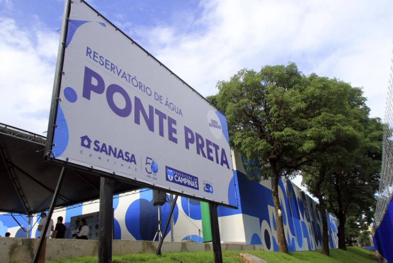 Manoel de Brito  Adutora vai sair do novo reservatório da Ponte Preta, na Rua da Abolição, e seguirá até as Estações de Tratamento (ETAs) 1 e 2