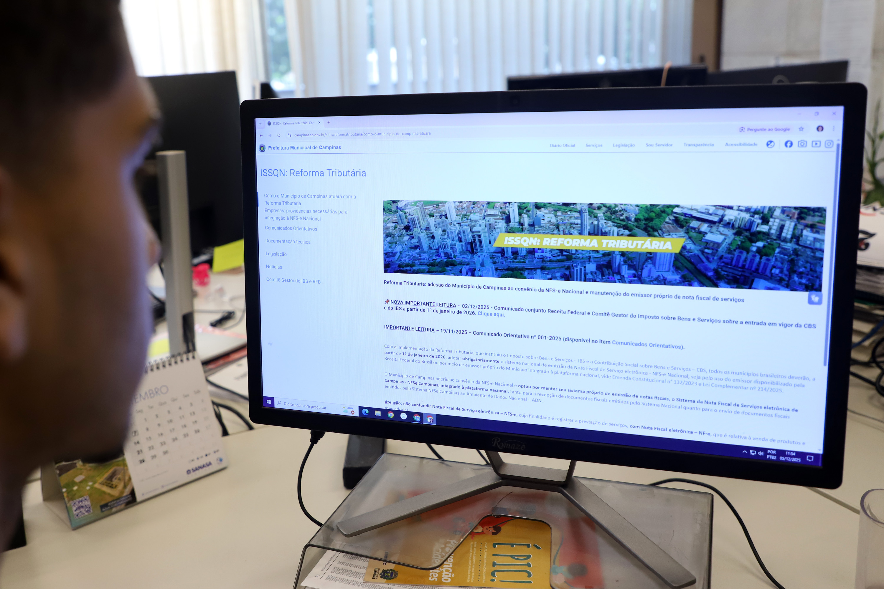 Padrão atual do sistema NFSe Campinas continuará sendo utilizado