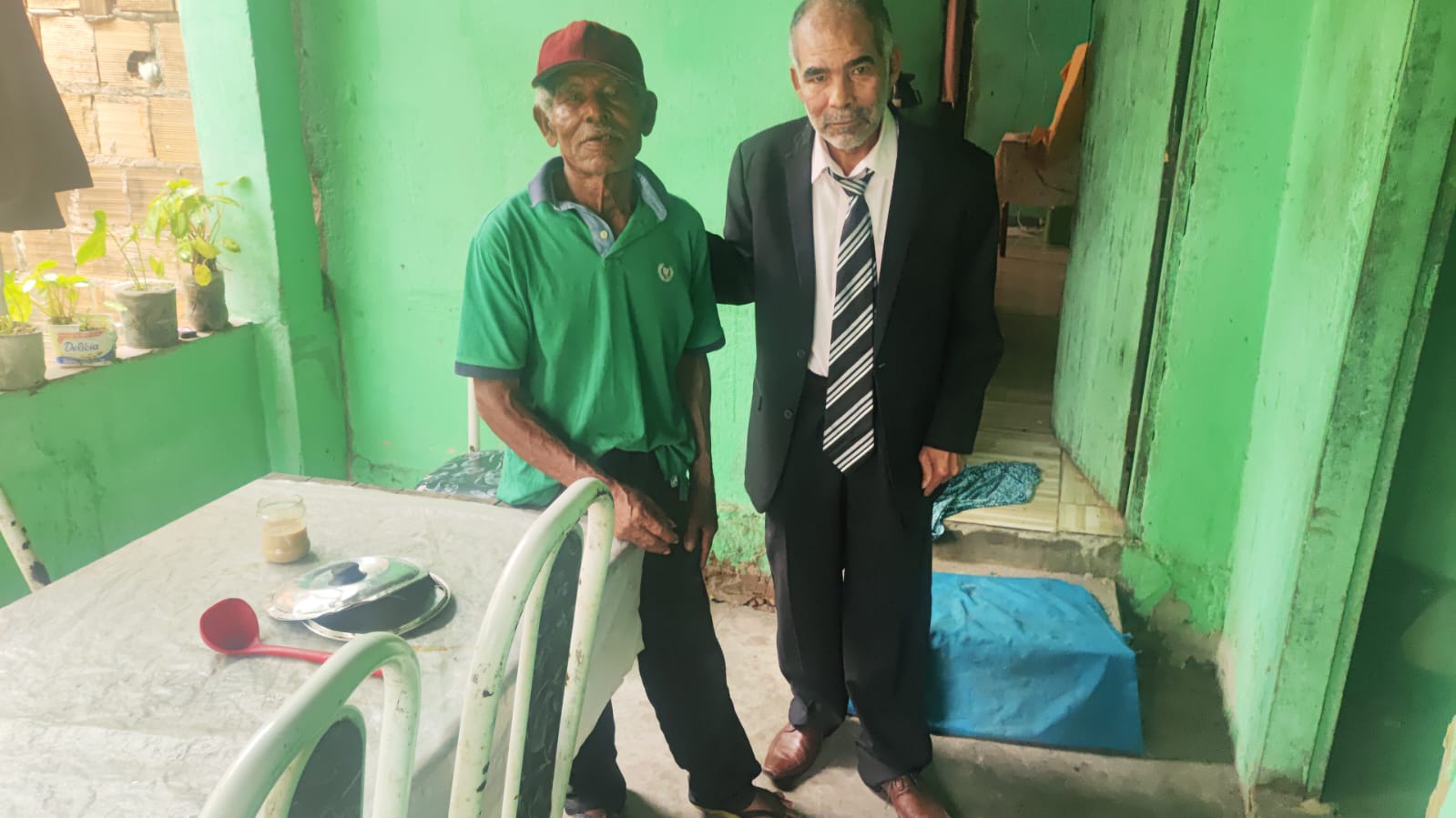 Valdemiro, o pai: surpresa e saudades