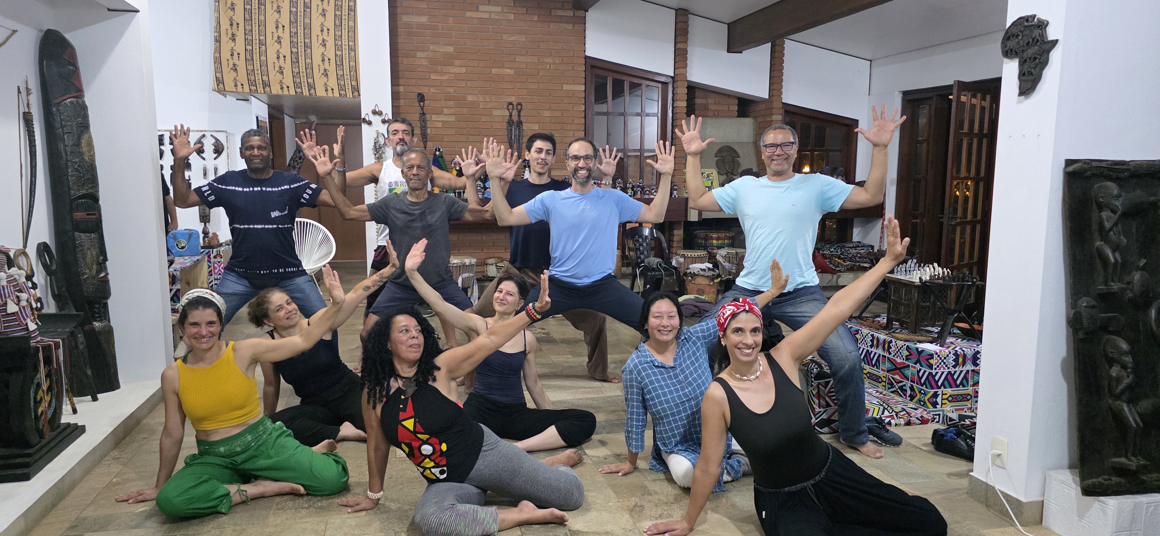 O curso é aberto a diferentes níveis de experiência e faixas etárias