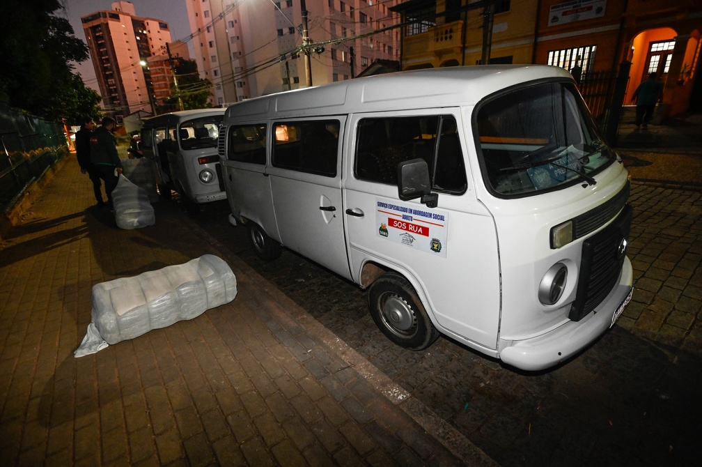 Divulgação/PMC As abordagens a pessoas em situação de rua aconteceram em diferentes regiões de Campinas