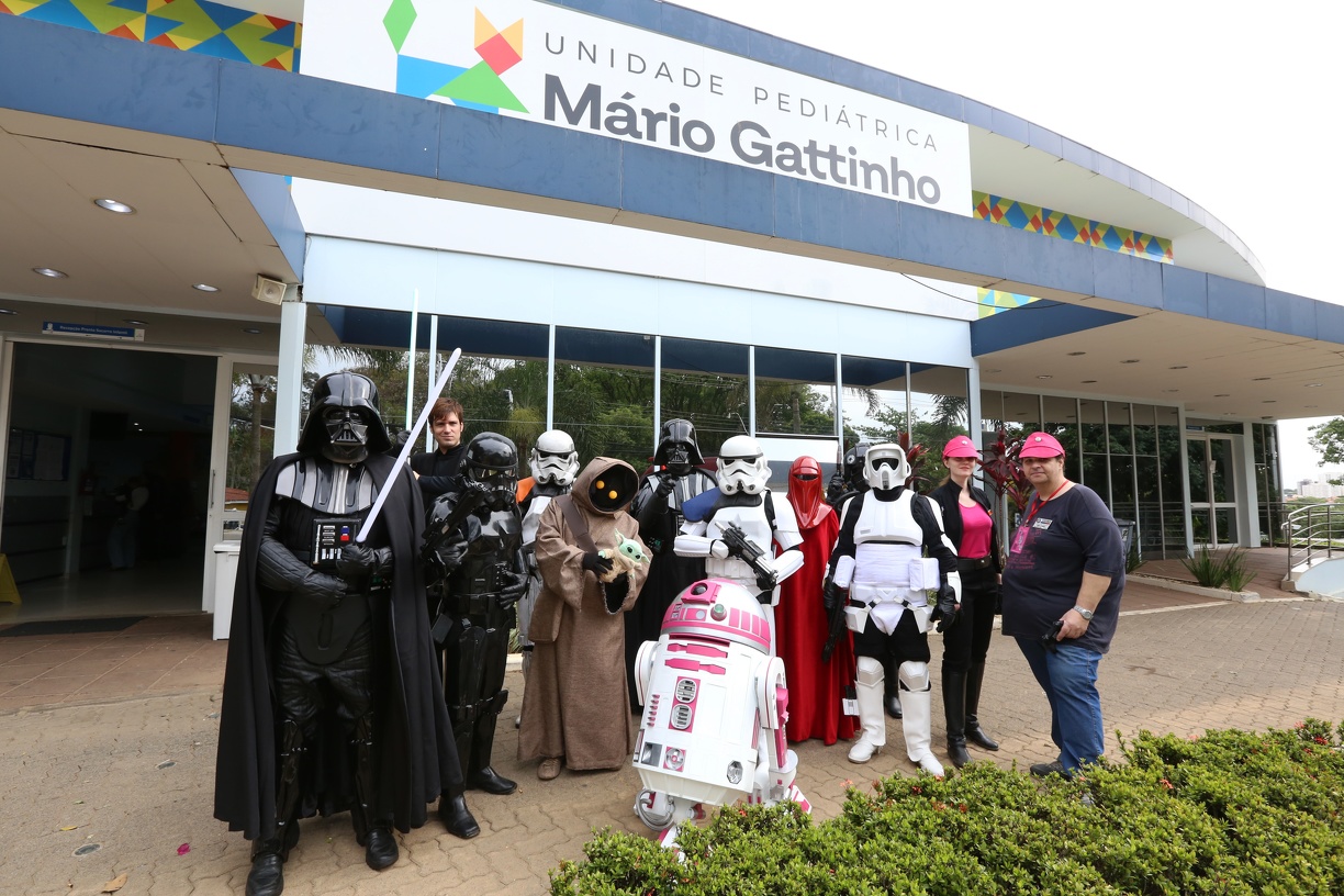 Visita intergaláctica será feita por membros da guarnição Death Star Garrison