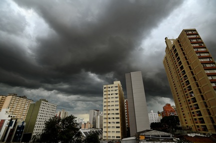 A região do Jardim Aeroporto registrou o maior índice pluviométrico nesta sexta-feira