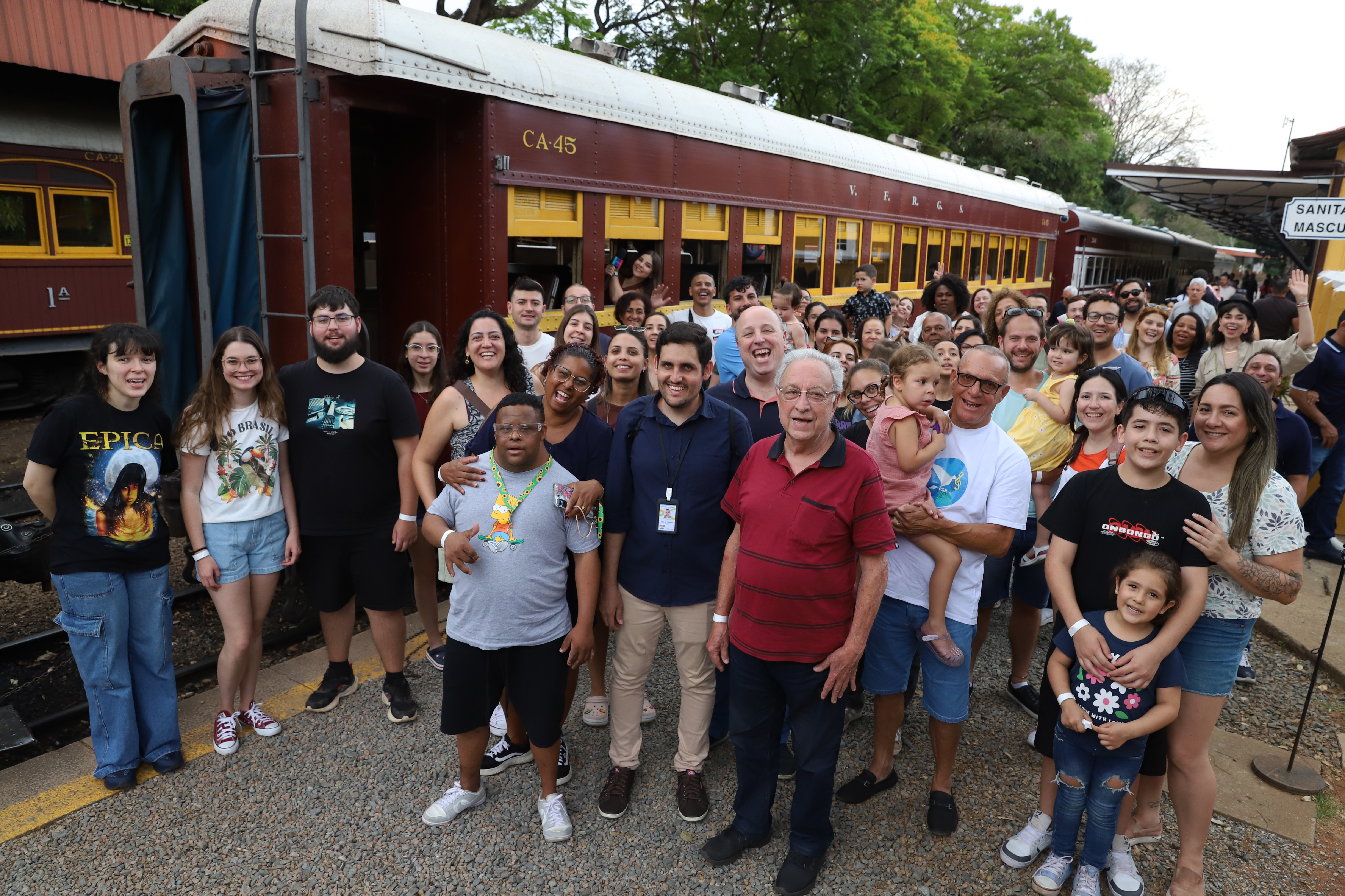 A ação é uma parceria da Secretaria Municipal de Cultura e Turismo de Campinas com a ABPF, responsável por manter em funcionamento a histórica locomotiva a vapor