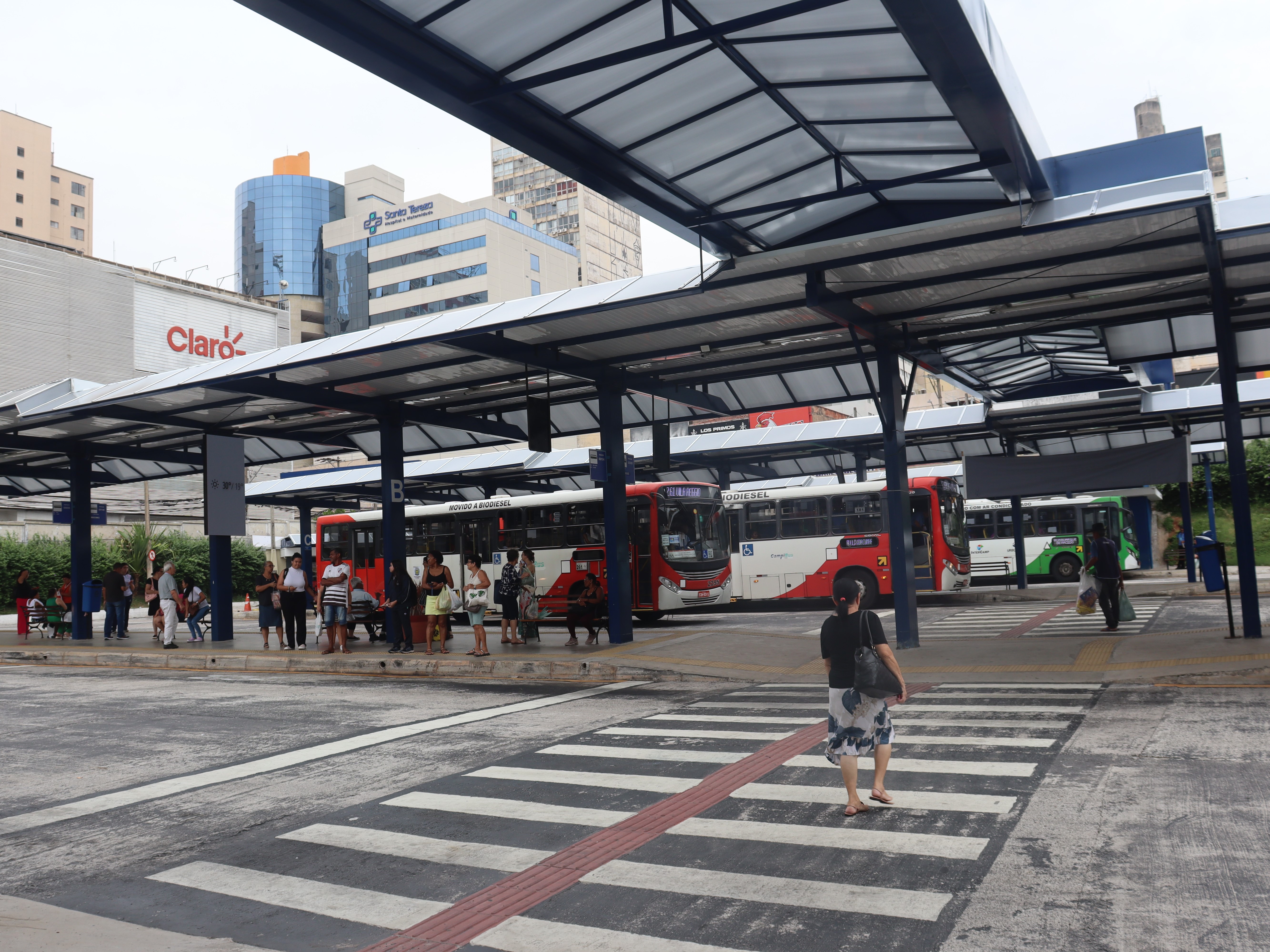 Terminal Mercado, no Centro, na manhã desta quinta-feira, 23 de outubro