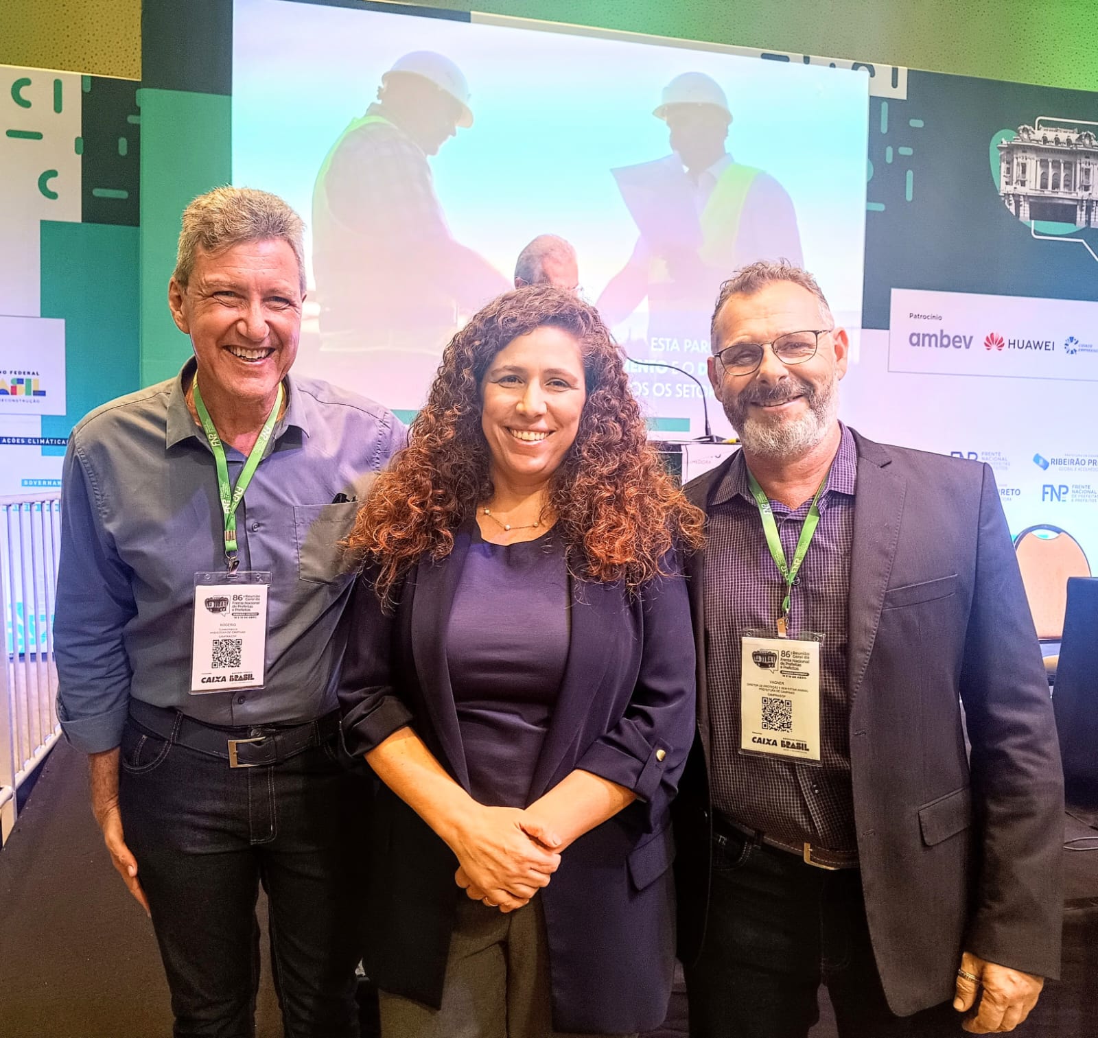 Rogério Menezes, Esther Dweck e Vagner Bellini