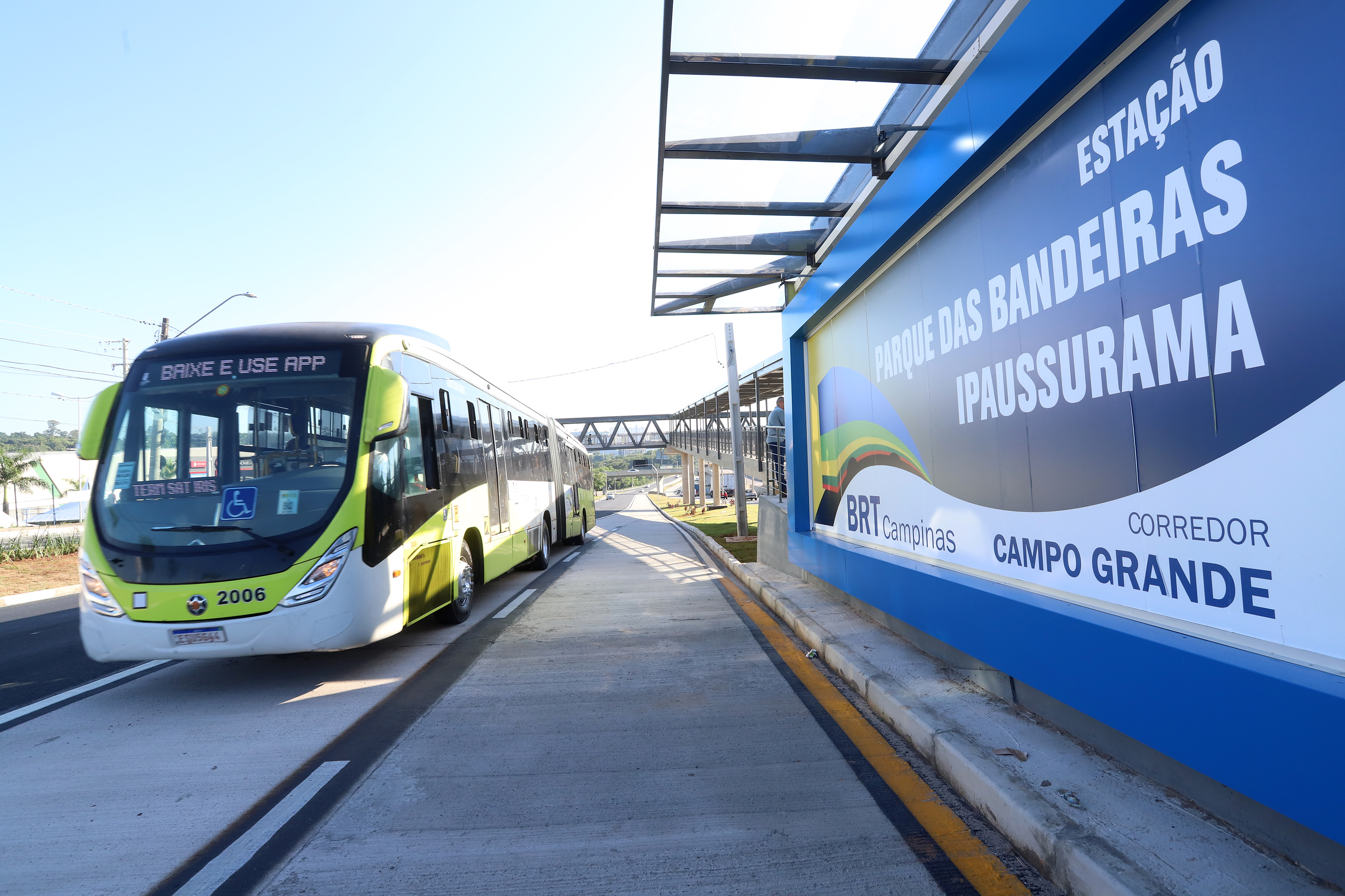 A Estação Parque das Bandeiras/Ipaussurama trouxe mais conforto aos passageiros 