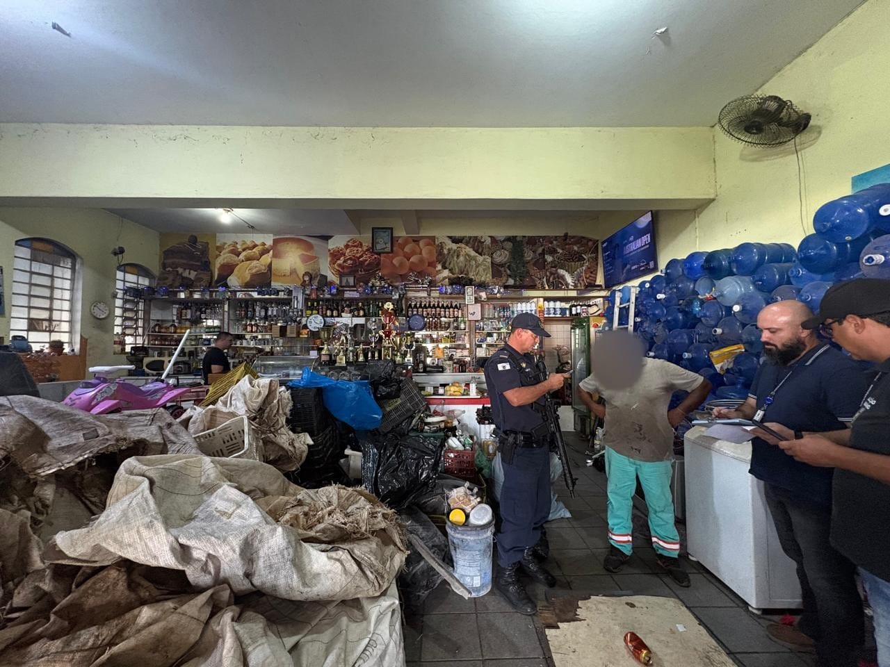 A Secretaria de Segurança aponta que o trabalho integrado é importante para combater a receptação de materiais furtados 