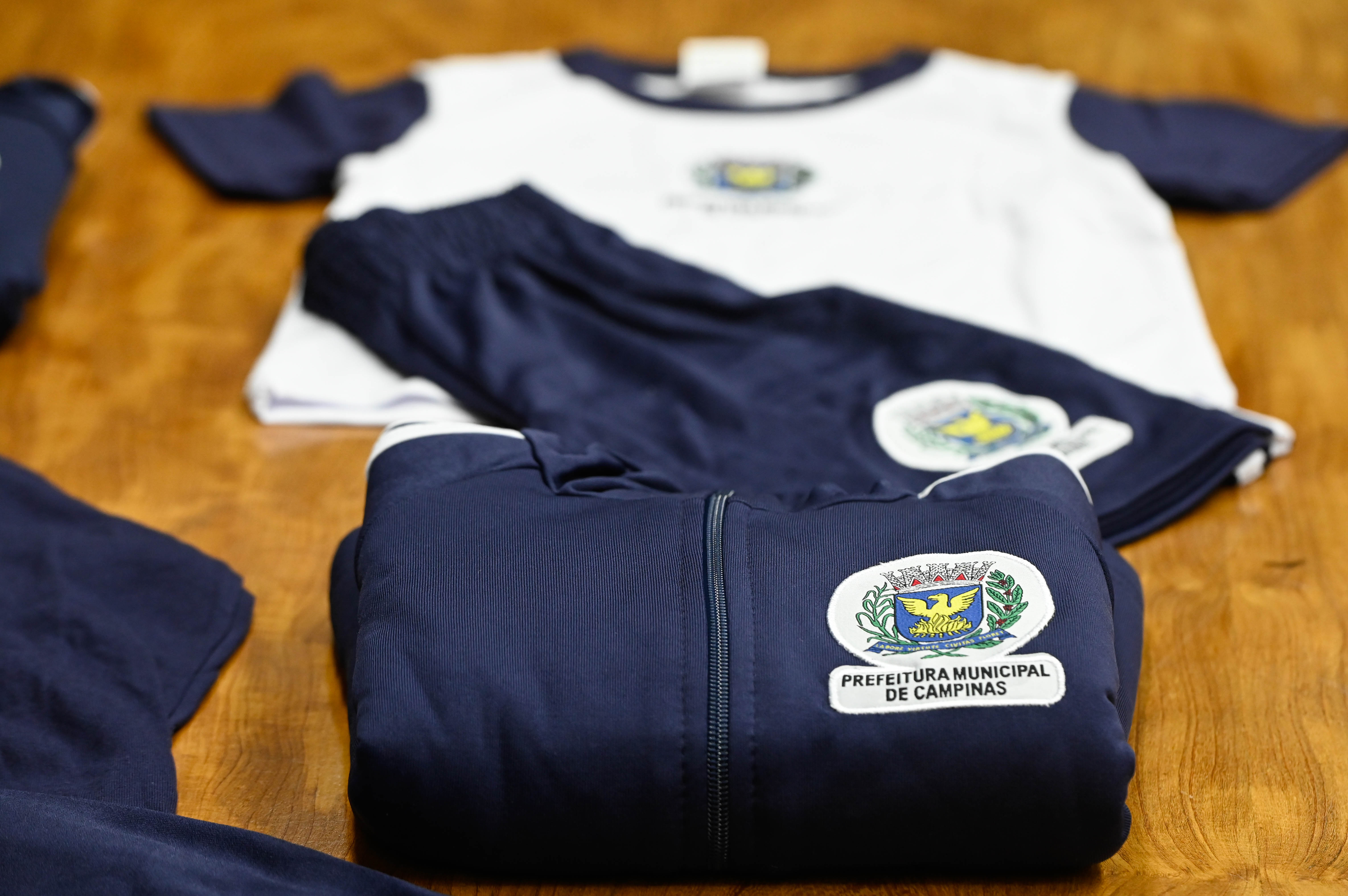 Kit de uniforme de Campinas é um dos mais completos do país 