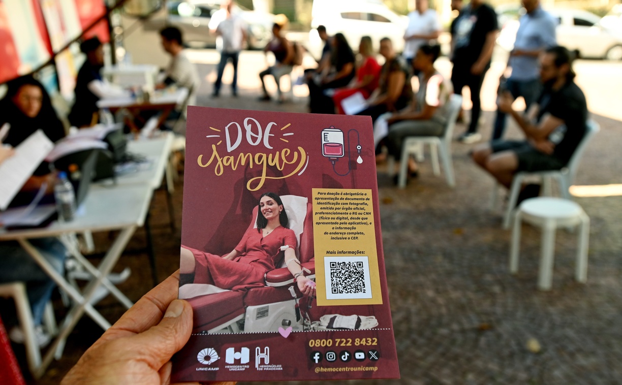 Carlos Bassan Presença da unidade móvel no Paço facilita doações