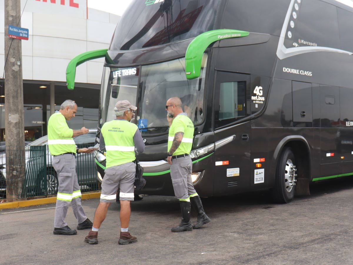 Concentração em áreas urbanas mapeadas como pontos de parada intermunicipais e interestaduais