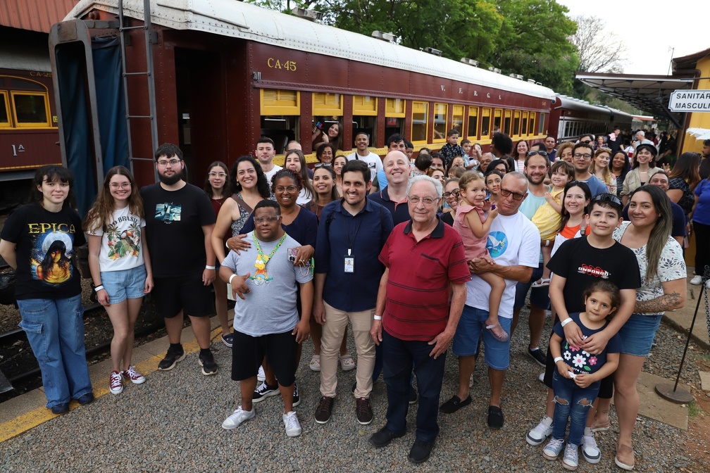 Adriano Rosa Atividade reuniu 40 participantes em um trajeto de 12 km entre a Estação Anhumas e o distrito de Tanquinho